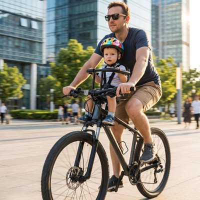Porte bebe velo 